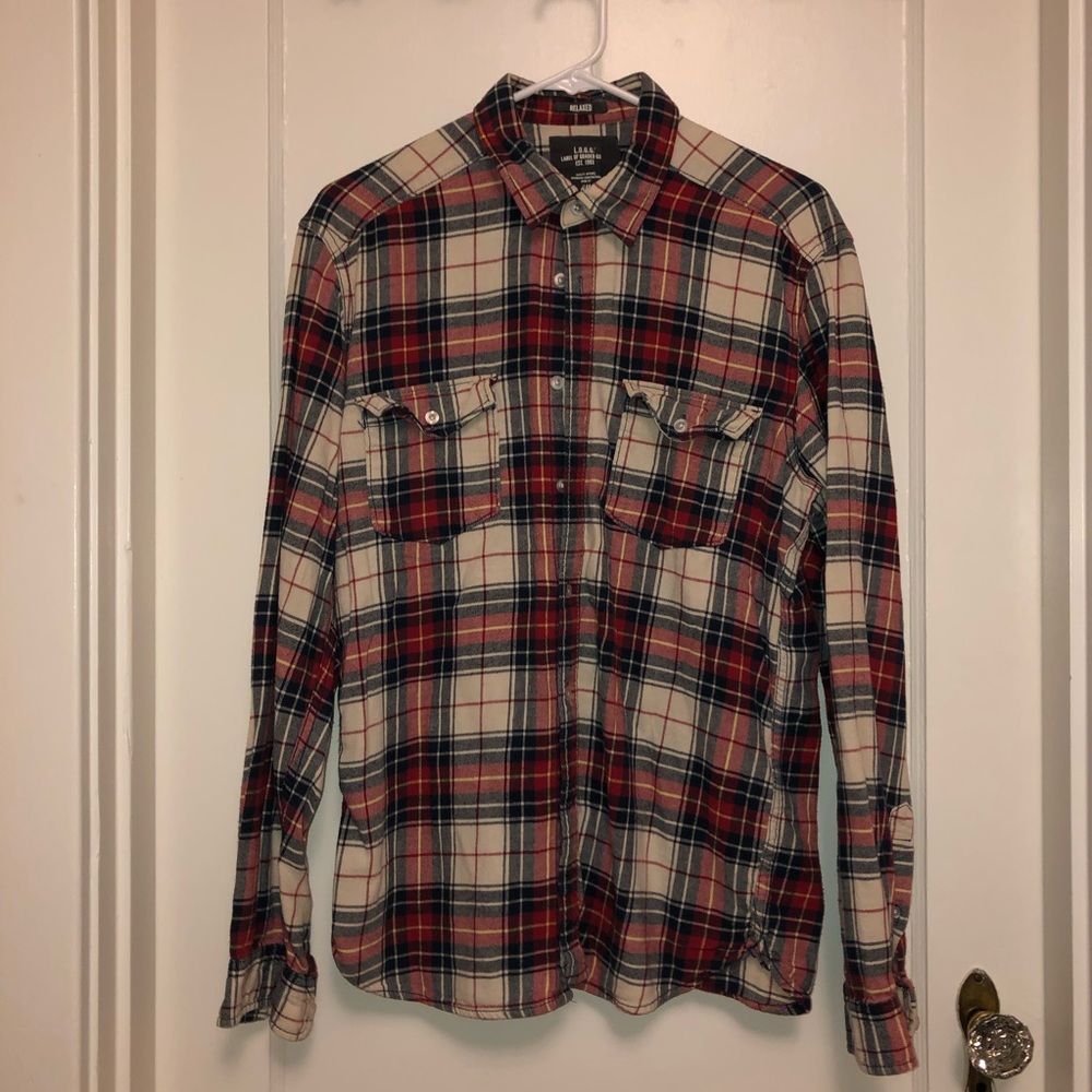 H&M red flannel